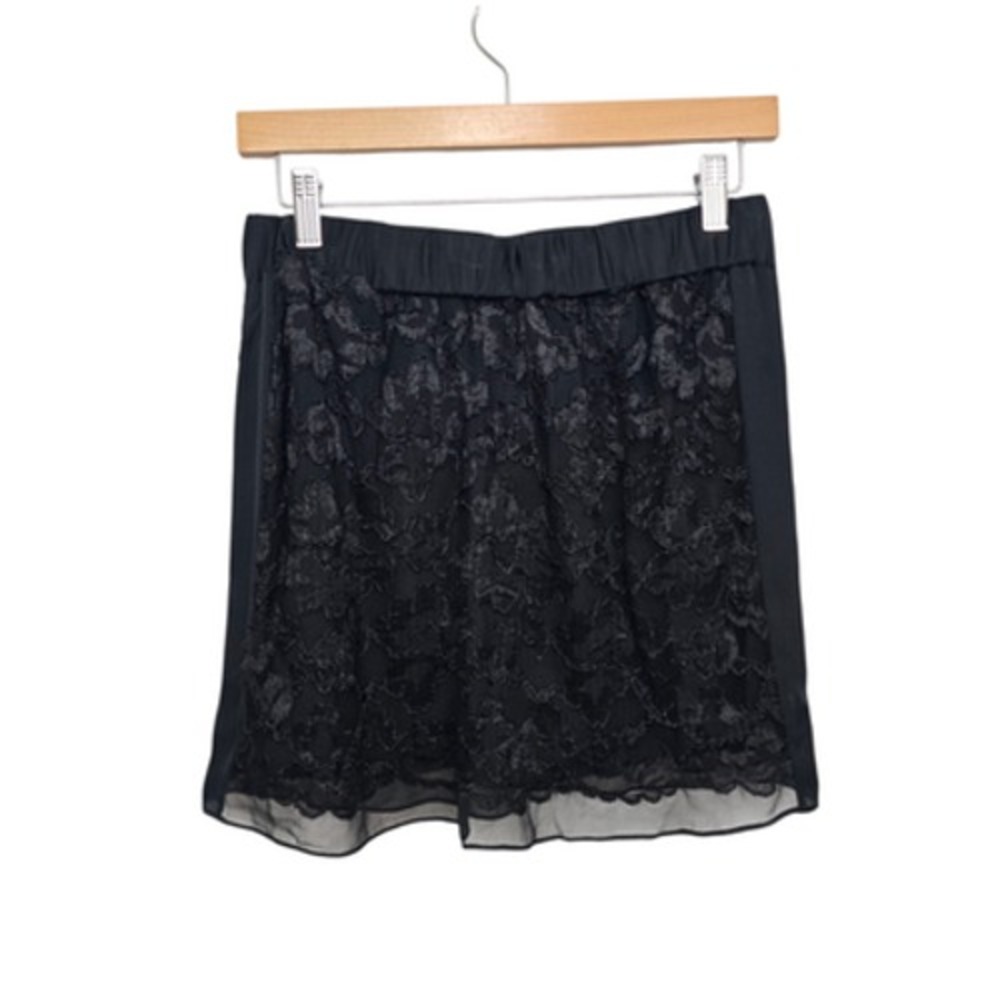 Diane von Furstenberg Skirt Womens 8‎ Lace Silk Lined Mini Elegant Chic Dressy